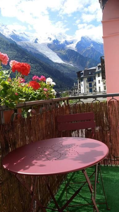 Studio Limbo Chamonix Hyper Centre Vue Imprenable Sur Le Mont-Blanc ภายนอก รูปภาพ
